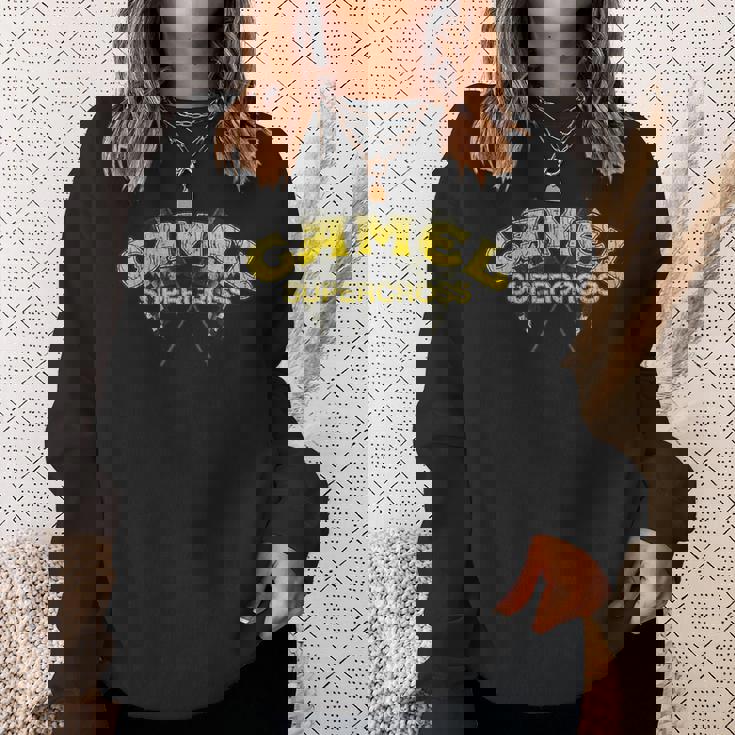 Vintageport Lover Quote Camel upercross レトロ スウェットシャツ 彼女への贈り物