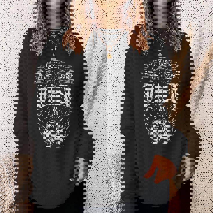 Will Youtill Need Me Feed Me When I'm 64 64歳の誕生日に スウェットシャツ 彼女への贈り物