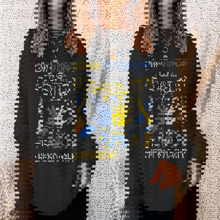 World Downyndrome Day ダウン症啓発 スウェットシャツ 彼女への贈り物