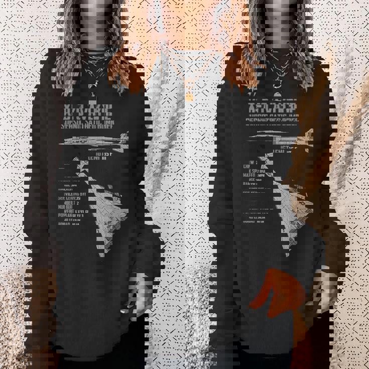 Xb-70 ヴァルキリー スウェットシャツ 彼女への贈り物