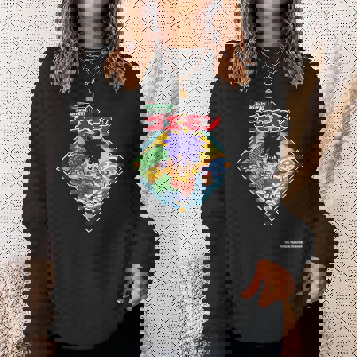 「がんばれゴエモン」ゴエモン（其ノ伍） 長袖tシャツ スウェットシャツ 彼女への贈り物