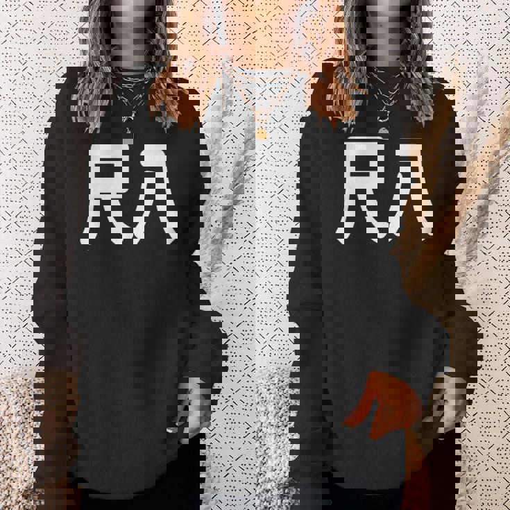 「尺八」面白い デザイン 語録 ネタ おもしろ 漢字 尺八 スウェットシャツ 彼女への贈り物