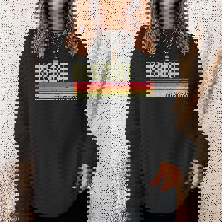 【けんじ ケンジ】名前 名字 家族お揃い ギャグ ネタ ウケ狙い 贈り物 ギフト 面白い おもしろ 長袖tシャツ スウェットシャツ 彼女への贈り物