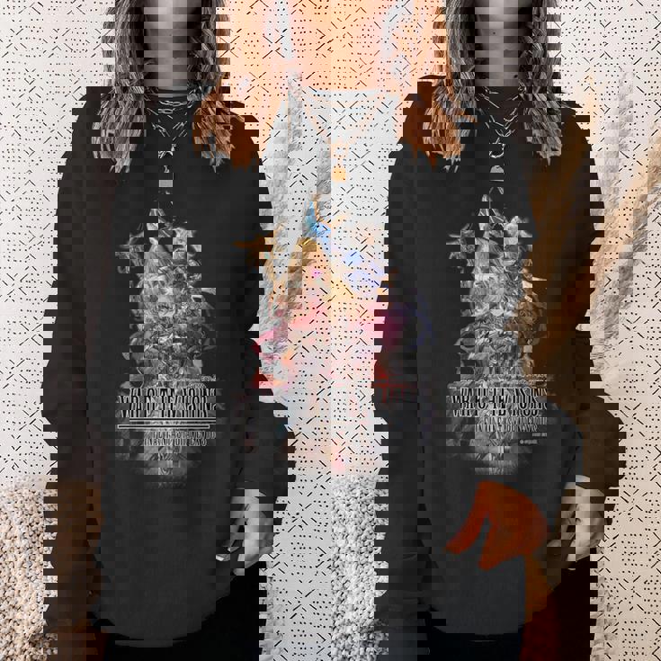 【公式】『Ffbe幻影戦争』メモリアルイラスト 長袖tシャツ スウェットシャツ 彼女への贈り物