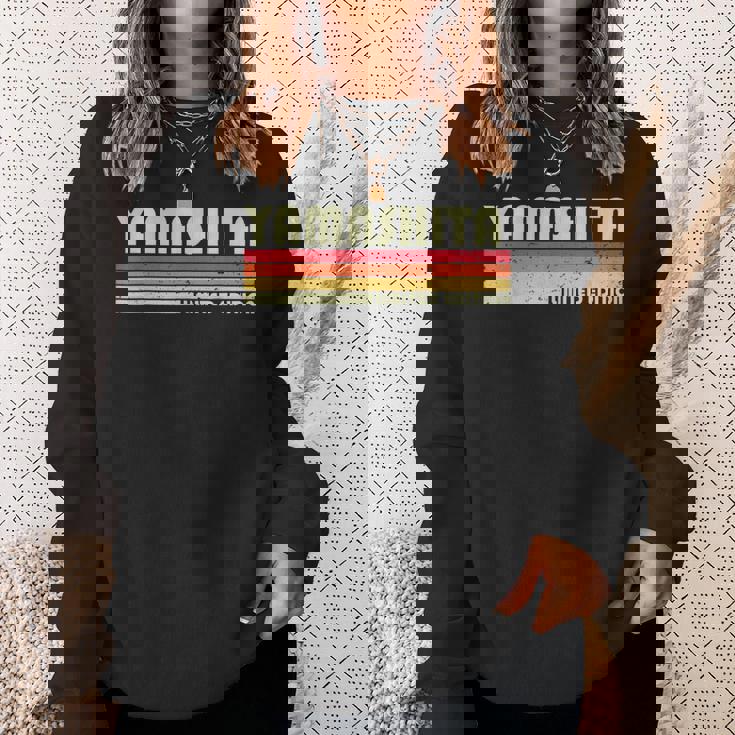 【山下 やました】名前 名字 家族お揃い ギャグ ネタ ウケ狙い 贈り物 ギフト 面白い おもしろ スウェットシャツ 彼女への贈り物