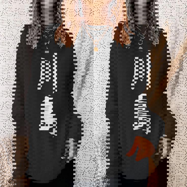 【川島】名字 家族お揃い ギャグ ネタ ウケ狙い 贈り物 ギフト 面白い おもしろ スウェットシャツ 彼女への贈り物