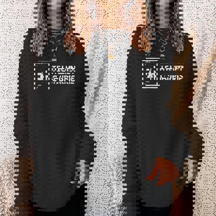 ああ、驚きの要素 化学 科学 ユーモア 先生 スウェットシャツ 彼女への贈り物