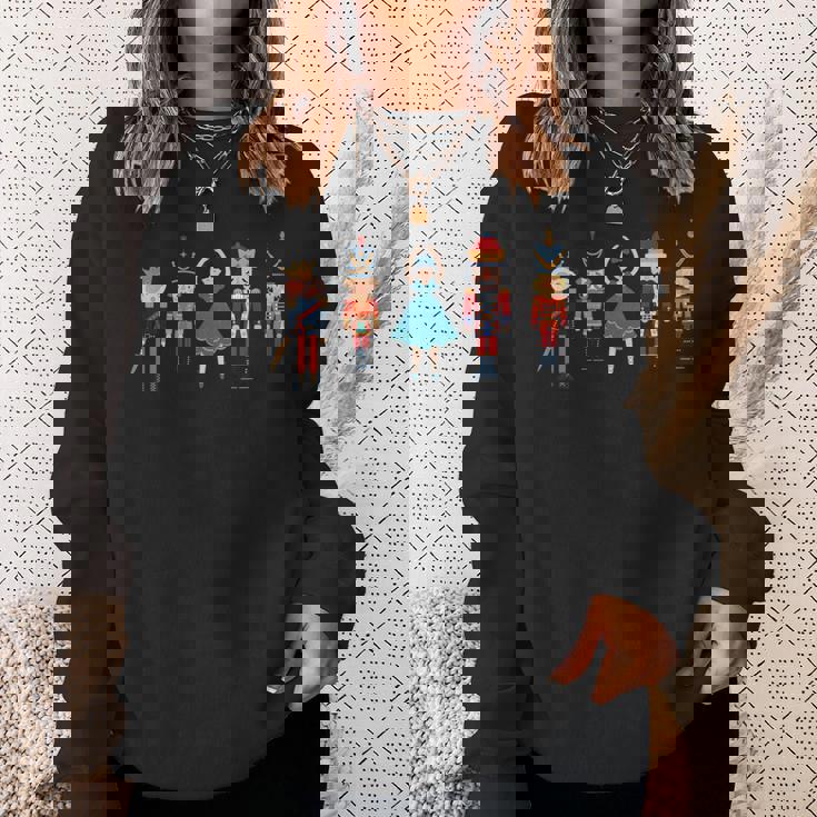 くるみ割り人形 ネズミネズミ王 兵士 プリンセス バレエ クリスマス スウェットシャツ 彼女への贈り物