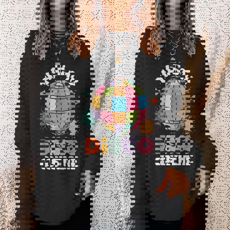 これは私のディスココスチュームrecto 1970年代のファンキーな面白いです スウェットシャツ 彼女への贈り物