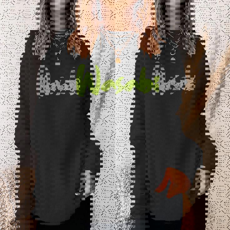 わさびハロウィンコスチュームごっこ I'm Wasabi Fun スウェットシャツ 彼女への贈り物