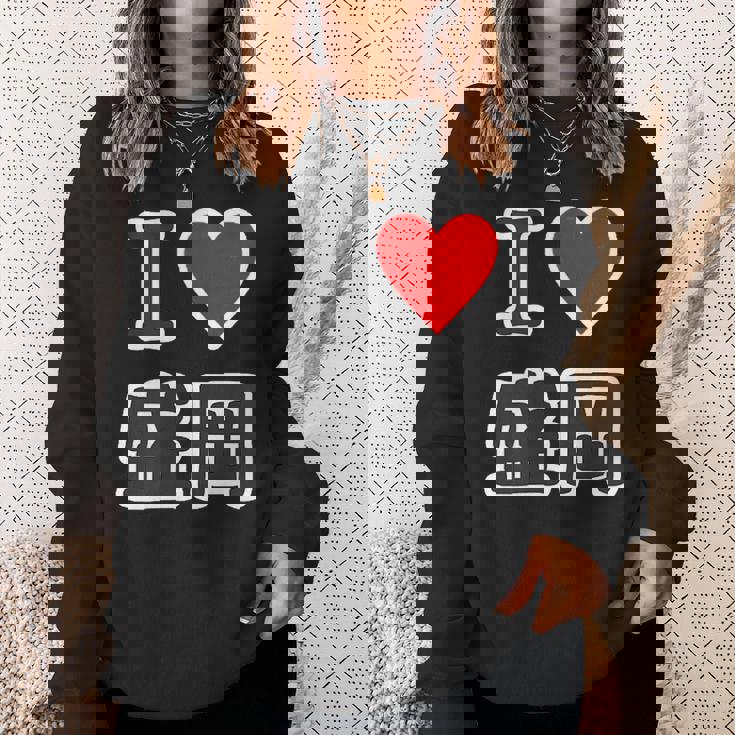 アイラブ・盛岡（I Love ハート）【47都道府県】Jimo-T ジモティ 地元愛 旅行 お土産 観光 スウェットシャツ 彼女への贈り物