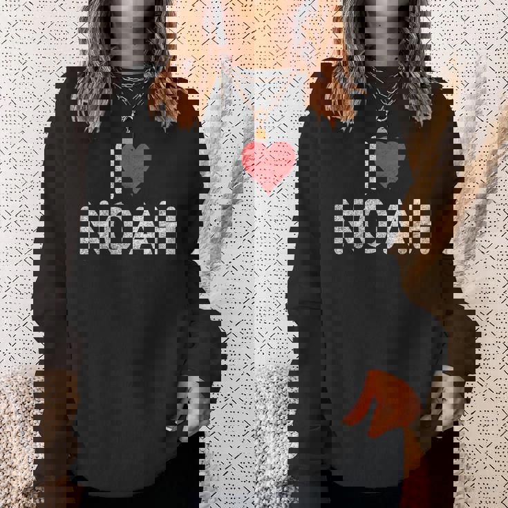 アイ・ラブ・ノア スウェットシャツ 彼女への贈り物