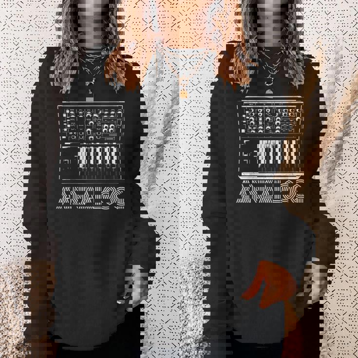 アナログシンセサイザー 音楽用シンセサイザー キーボード スウェットシャツ 彼女への贈り物