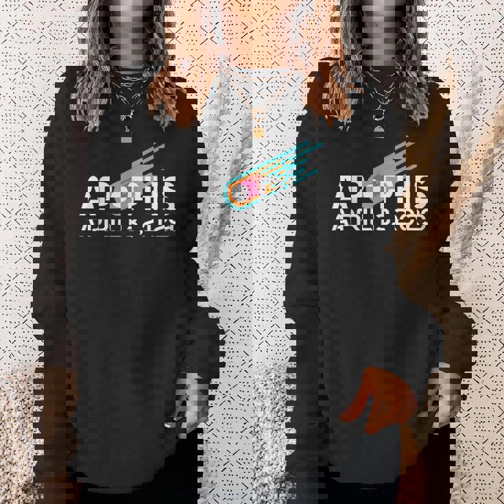 アポフィス 99942 小惑星彗星 2029年4月13日 スウェットシャツ 彼女への贈り物