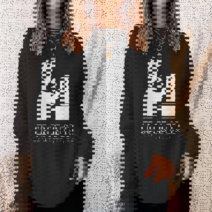 アマチュアハムvhfラジオ、Cq-「メイキングコンタクト」、モールス信号 スウェットシャツ 彼女への贈り物