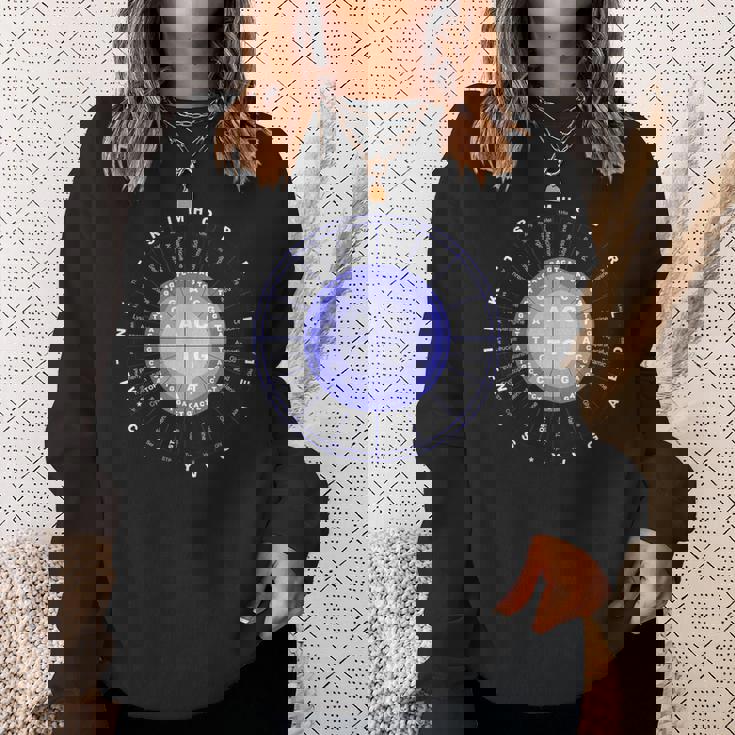 アミノ酸ホイール サイエンス Dna 遺伝学 科学者 ギフトtシャツ スウェットシャツ 彼女への贈り物