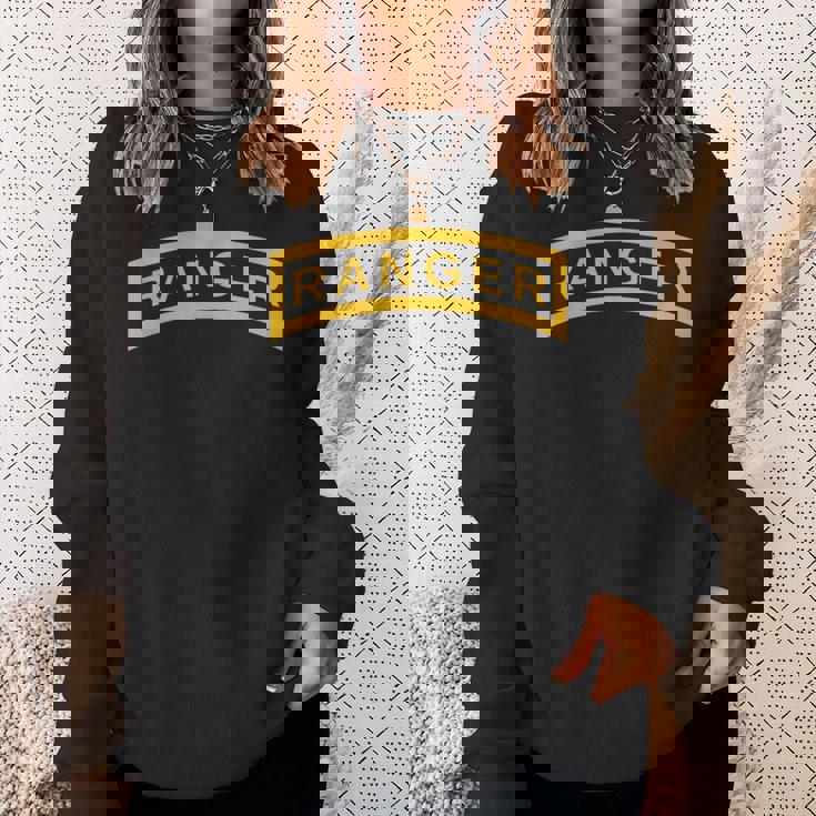 アメリカ陸軍レンジャーイエロータブ ヴィンテージ空挺兵士シャツ スウェットシャツ 彼女への贈り物