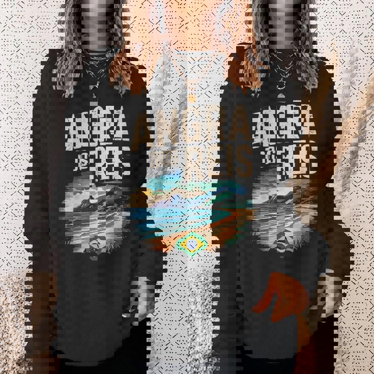 アングラ ドス レイス ブラジル シティ 旅行 旅 スウェットシャツ 彼女への贈り物