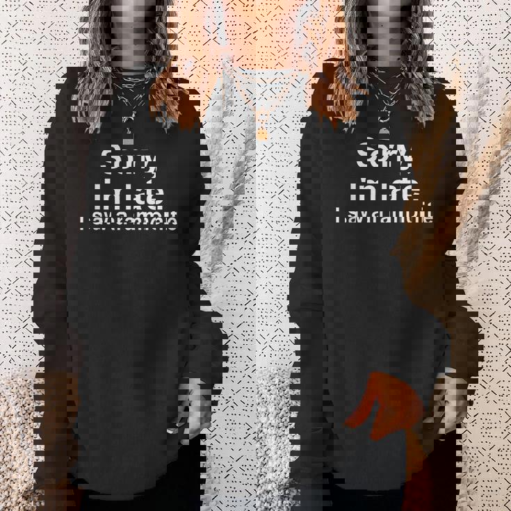 アンモナイト化石燃料 アンモナイト愛好家に スウェットシャツ 彼女への贈り物