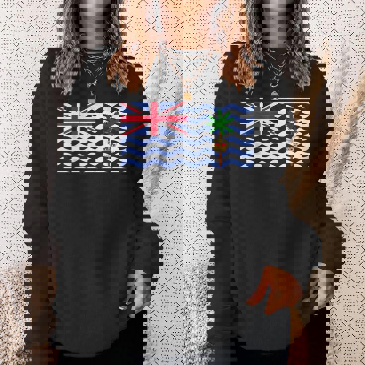 イギリス領インド洋地域の国旗 スウェットシャツ 彼女への贈り物