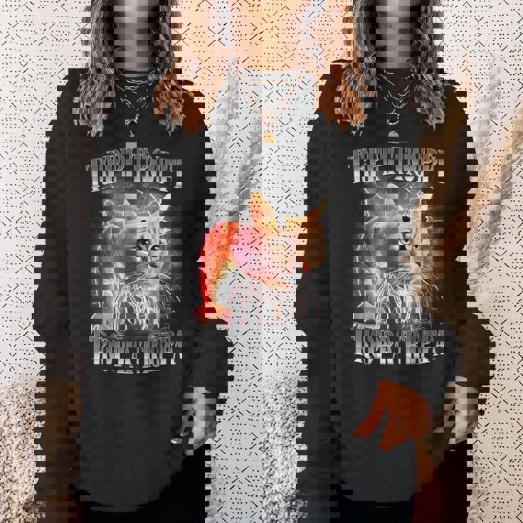 イタリアン ブレイン ロート トリッピ トロッパ トリッパ スウェットシャツ 彼女への贈り物