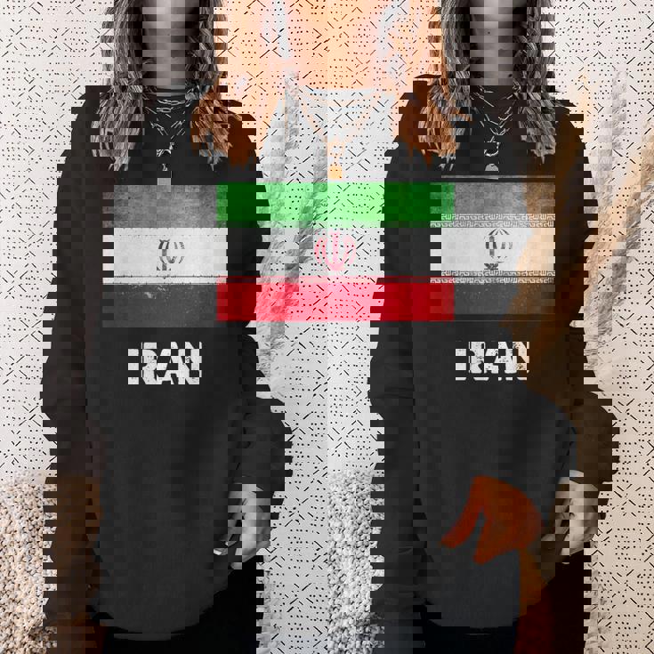 イラン国旗tシャツ スウェットシャツ 彼女への贈り物