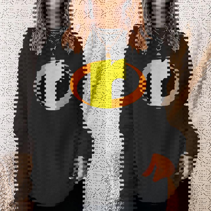 インクレディブル レター R アルファベット スーパーヒーロー キッズ ファミリー スウェットシャツ 彼女への贈り物