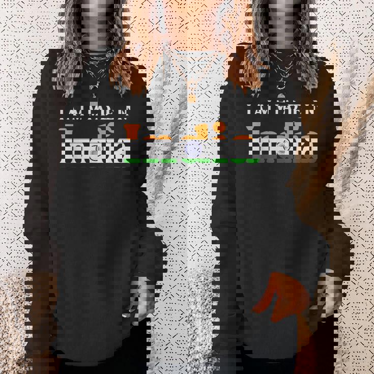 インド 私は メイド・イン・インディア です。 スウェットシャツ 彼女への贈り物