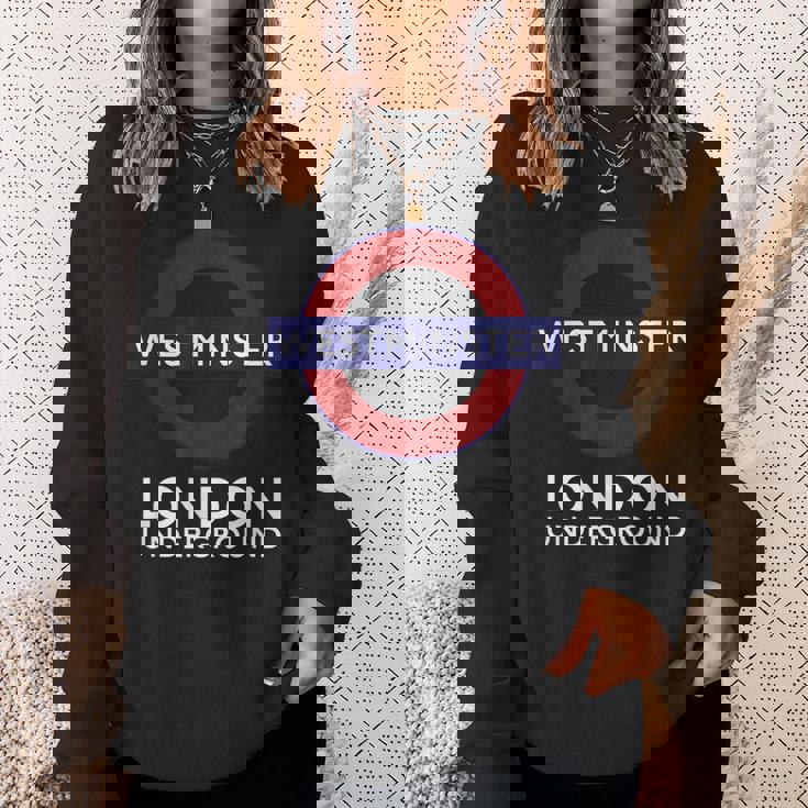 ウェストミンスター ロンドン地下鉄 スウェットシャツ 彼女への贈り物