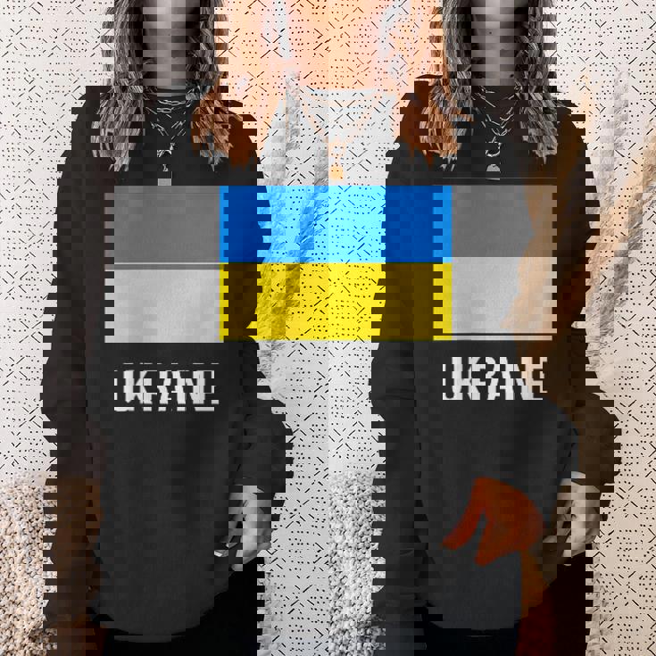 ウクライナの国旗 スウェットシャツ 彼女への贈り物