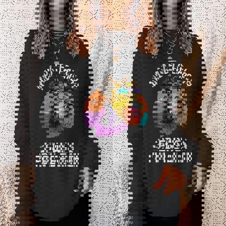 エアデールテリア なぜなら人々はメー エアデールテリア スウェットシャツ 彼女への贈り物