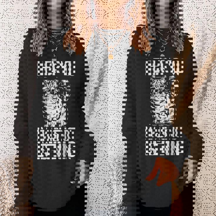 エキゾチック ショートヘア 猫 面白い エキゾチック ショートヘア スウェットシャツ 彼女への贈り物