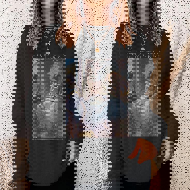 エドガー・ドガのアーティストとバレエフラットダンサー スウェットシャツ 彼女への贈り物