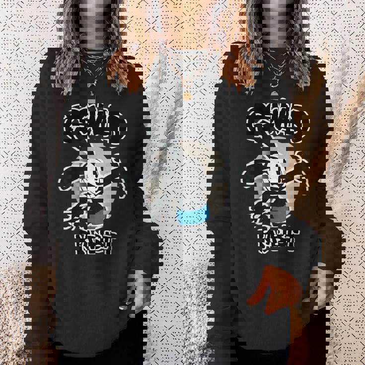 オズワルドラビット ヴィンテージ 漫画 バニー スウェットシャツ 彼女への贈り物