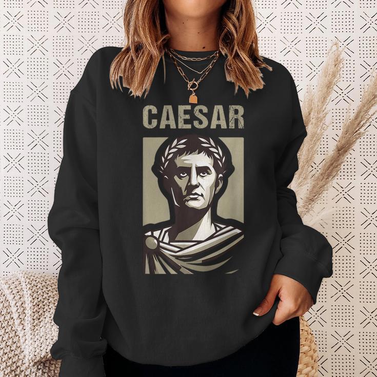 カエサル 古代ローマ ガイウス・ユリウス・カエサル ローマの歴史 スウェットシャツ 彼女への贈り物