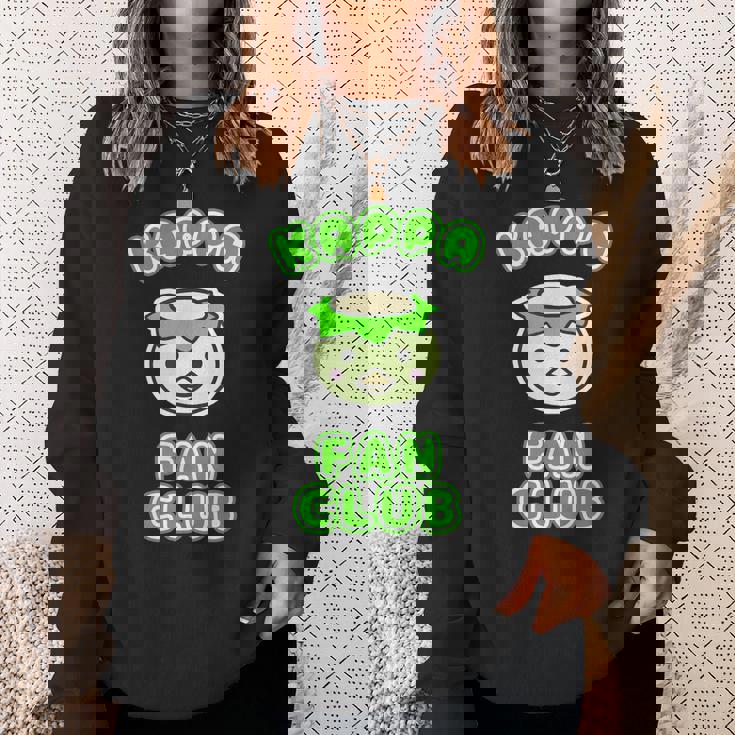 カッパ ファンクラブ かっぱくん 河童【ゆるフレンズ】ゆるかわいい キャラクター 面白い スウェットシャツ 彼女への贈り物