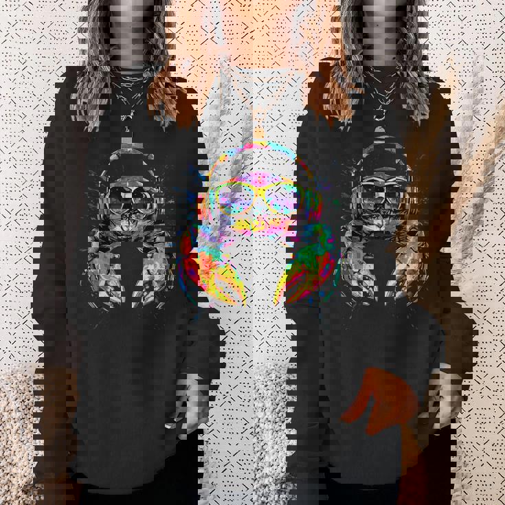 カニ カニ 甲殻類 カニ シアワガニ ザリガニ スイートクラブ スウェットシャツ 彼女への贈り物