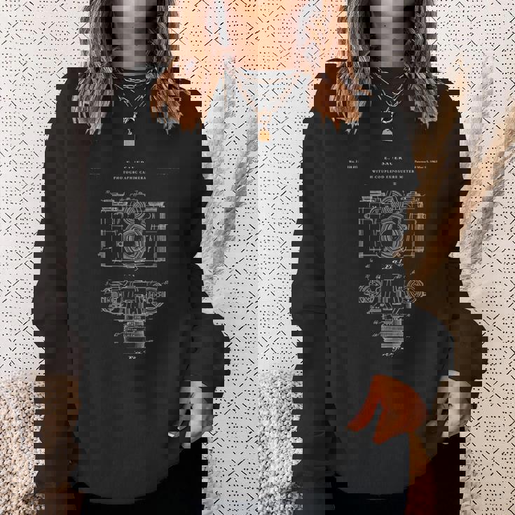 カメラ特許 アンティークtシャツ スウェットシャツ 彼女への贈り物