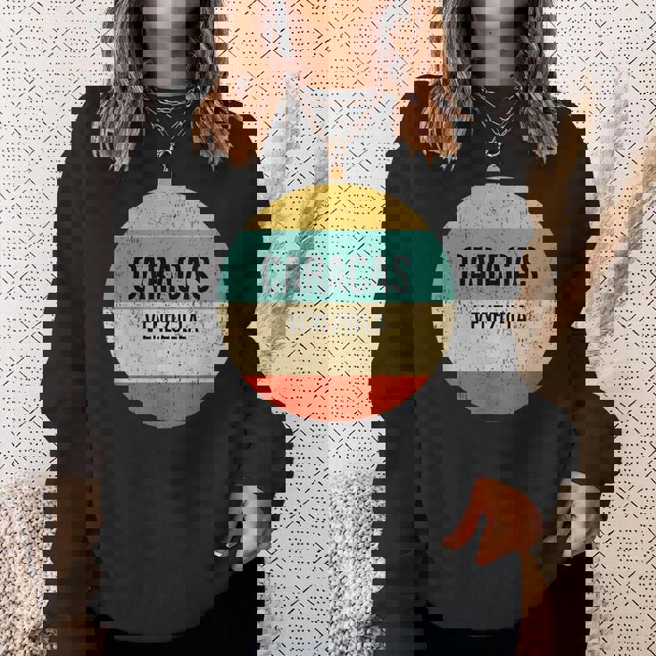 カラカス ベネズエラ スウェットシャツ 彼女への贈り物