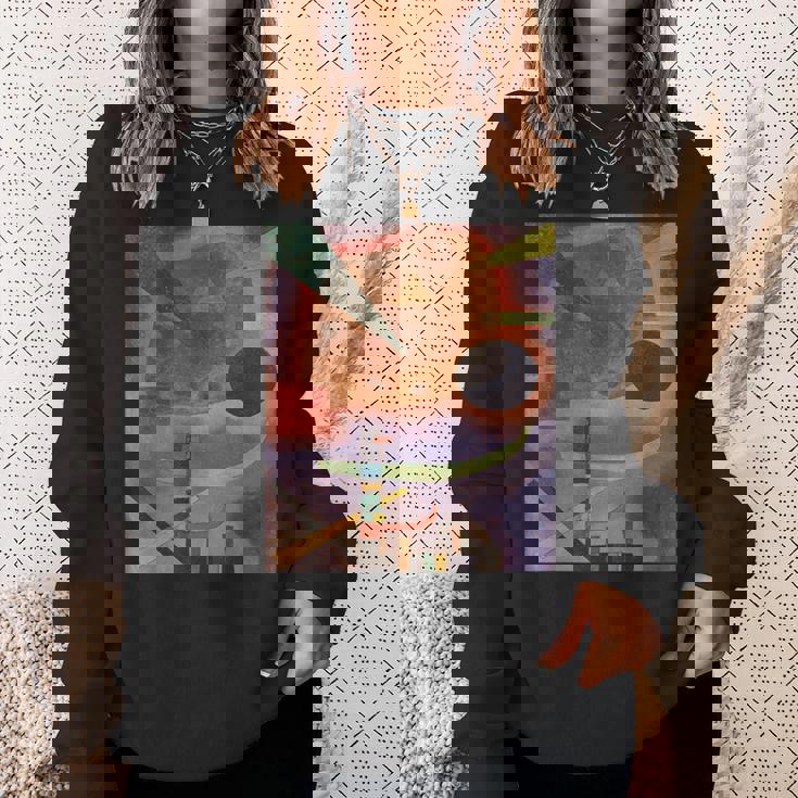 カンディンスキーによる3つの要素 スウェットシャツ 彼女への贈り物