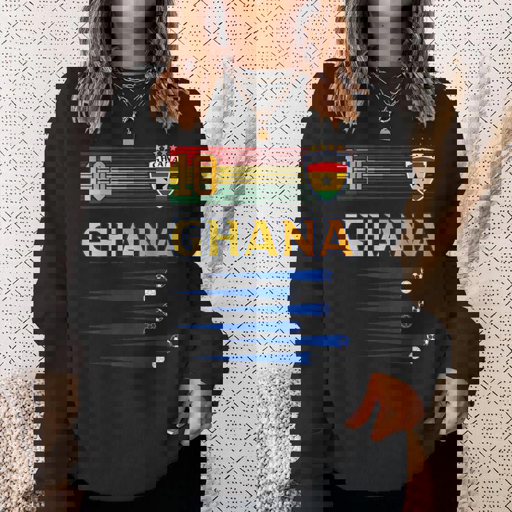 ガーナ サッカージャージ ガーナ国旗 サッカー愛好家 スウェットシャツ 彼女への贈り物