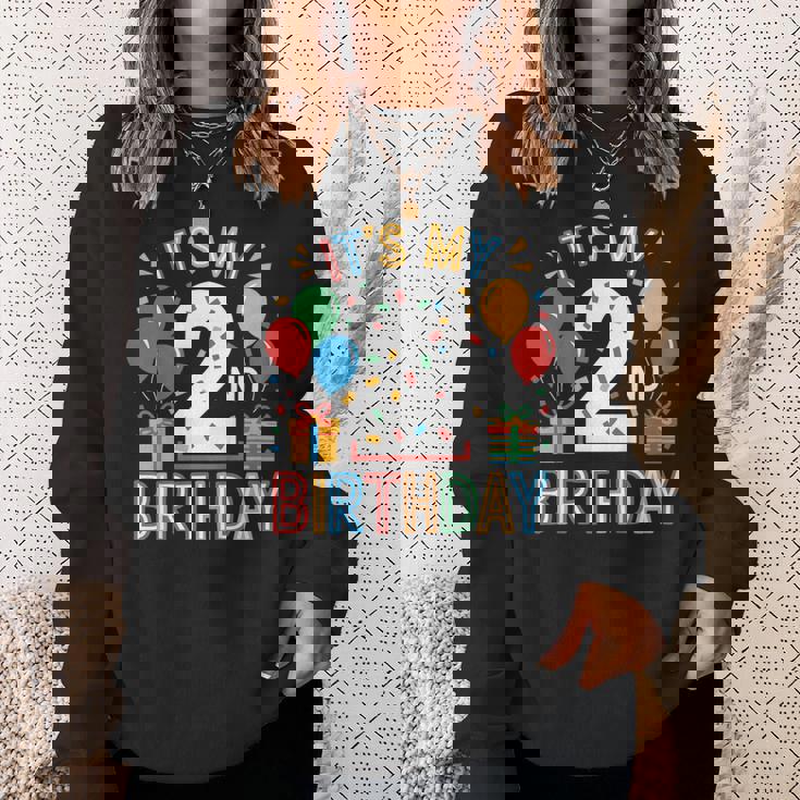 キッズ キッズ 2 歳の誕生日シャツ 男の子 幼児 2 人 2 歳の誕生日 スウェットシャツ 彼女への贈り物