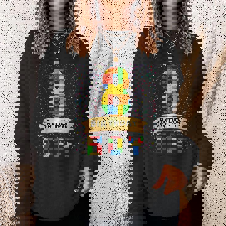 キッズ 8歳の誕生日 男の子 8歳 積み木 8歳の誕生日 男の子 スウェットシャツ 彼女への贈り物