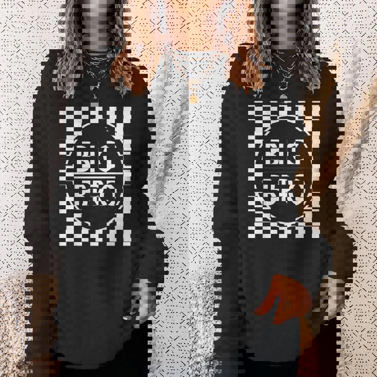 キッズ Big Brother シャツ 男の子 幼児 Big Bro アナウンスメント チェック スウェットシャツ 彼女への贈り物