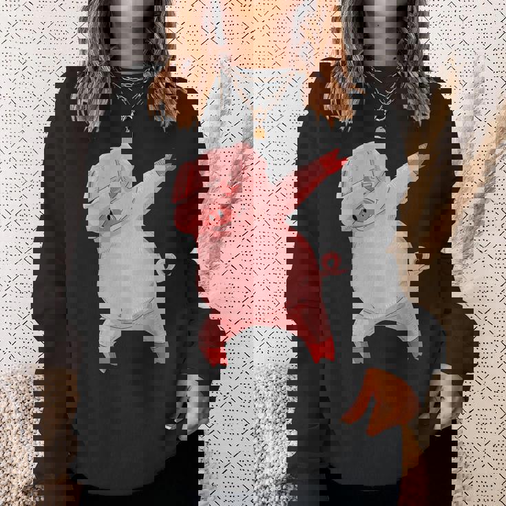 キッズ ダビングピグレット 服 ダブ ダンス 衣装 農家 ギフト 豚 スウェットシャツ 彼女への贈り物