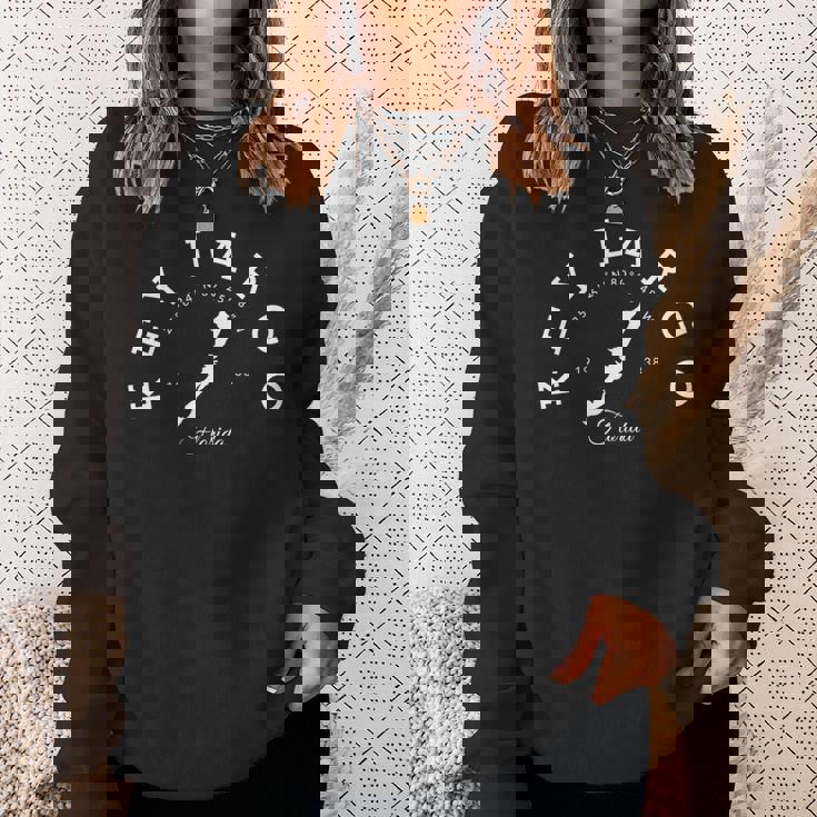 キーラーゴ フロリダ 休暇 キーラルゴ フロリダ キー バケーション 長袖tシャツ スウェットシャツ 彼女への贈り物