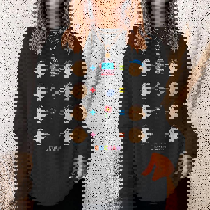 クレヨンしんちゃん 〇＋〇＝？ ボーちゃんver 長袖tシャツ スウェットシャツ 彼女への贈り物