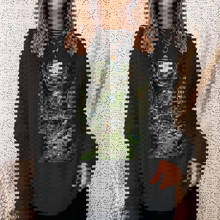 ゲームルームウィアードコアスペーシャスドリームコア スウェットシャツ 彼女への贈り物