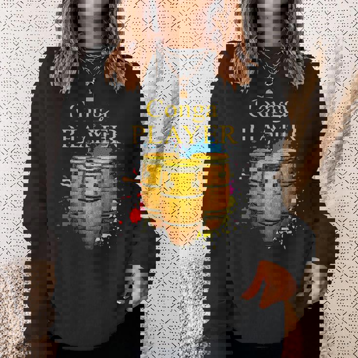 コンガコンガ奏者ミュージシャン スウェットシャツ 彼女への贈り物