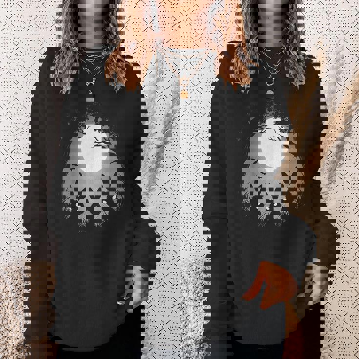 ゴス エモ 不気味 かわいい ウサギ ホラー スウェットシャツ 彼女への贈り物